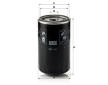 Olejový filtr MANN-FILTER W 1152