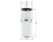 Filtr, pracovní hydraulika MANN-FILTER WD 10 021