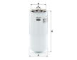 Filtr, pracovní hydraulika MANN-FILTER WD 13 010-2 x