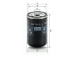 Olejový filtr MANN-FILTER WD 731/4