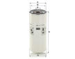 Palivový filtr MANN-FILTER WDK 11 102/28