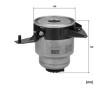 Palivový filtr MANN-FILTER WK 10 057 KIT