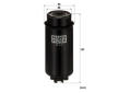filtr paliva MANN WK 8124