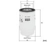 Palivový filter MANN-FILTER WK 8206