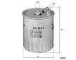 filtr paliva MANN WK 822/1