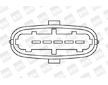 Zapalovací cívka BorgWarner (BERU) ZS358