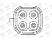 Zapalovací cívka BorgWarner (BERU) ZS404