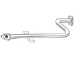 Výfuková trubka WALKER 03140