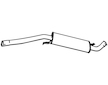 Střední tlumič výfuku WALKER 04299