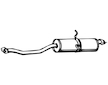 Střední tlumič výfuku WALKER 09470