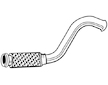 Výfuková trubka WALKER 10450