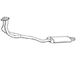 Střední tlumič výfuku WALKER 14569