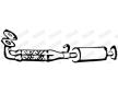 Predni tlumic vyfuku WALKER 14899