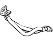 Výfuková trubka WALKER 14980