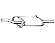 Zadní tlumič výfuku WALKER 16568