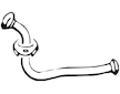 Výfuková trubka WALKER 17203