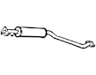 Střední tlumič výfuku WALKER 17364