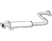Střední tlumič výfuku WALKER 22325
