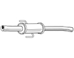 Střední tlumič výfuku WALKER 22418