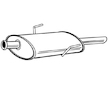 Střední tlumič výfuku WALKER 22596