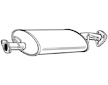Střední tlumič výfuku WALKER 22658