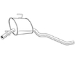 Střední tlumič výfuku WALKER 22688