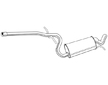 Střední tlumič výfuku WALKER 23044