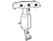 Katalyzátor WALKER 28620