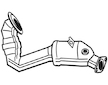 Přední katalyzátor WALKER 28708
