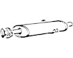 Střední tlumič výfuku WALKER 70100