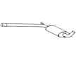 Střední tlumič výfuku WALKER 70524