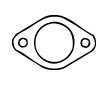 Těsnění, výfuková trubka WALKER 80082