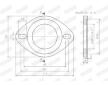 Příruba, výfukové potrubí WALKER 80391