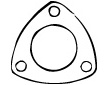 Těsnění, výfuková trubka WALKER 80733