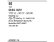 Výfukový systém WALKER AD80011A