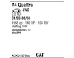 Výfukový systém WALKER ADK019798A