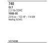Výfukový systém WALKER VO74036