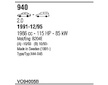 Výfukový systém WALKER VO94005B