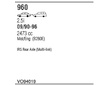 Výfukový systém WALKER VO94019