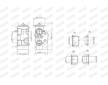 Expanzní ventil, klimatizace WALKER WEX00018