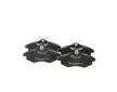 Sada brzdových destiček, kotoučová brzda VALEO 301500A