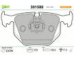 Sada brzdových destiček, kotoučová brzda VALEO 301580