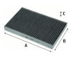 Filtr, vzduch v interiéru VALEO 715927