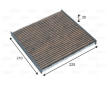 Filtr, vzduch v interiéru VALEO 701046