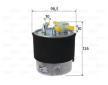 palivovy filtr VALEO 587097