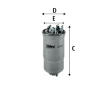 Palivový filter VALEO 587500