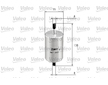 palivovy filtr VALEO 587002