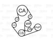 Vodní pumpa + sada ozubeného řemene VALEO 614682