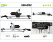 Motor stěračů VALEO 584592