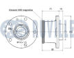 Sada ložisek kol RUVILLE 221251
